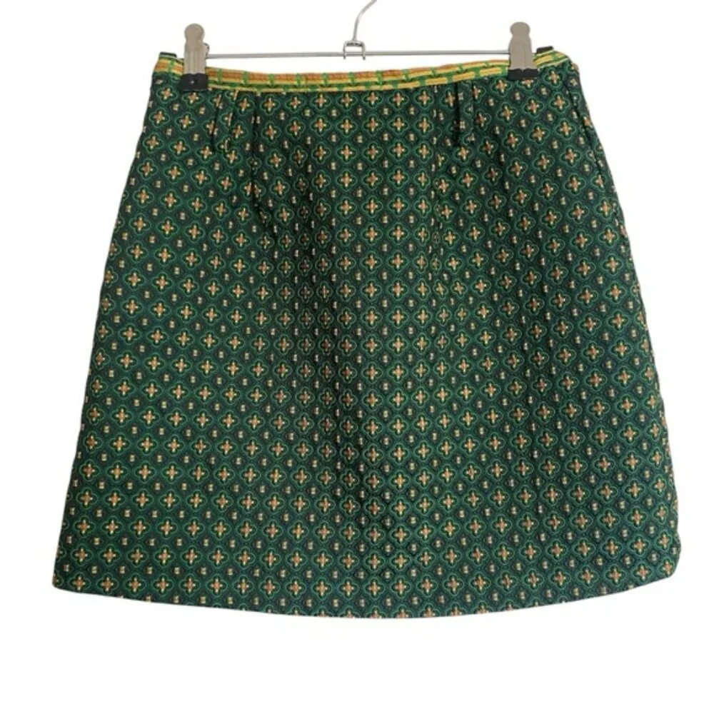 Urban Outfitters - Green Shamrock Print Mini Skirt - XS - Vietnam - Picture 3 of 7